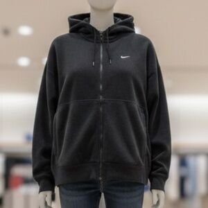 Nike Black Swoosh Hoodie - Size L - Great Condition 🖤